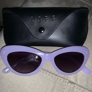 Diff Eyewear- Lavender Sunglasses